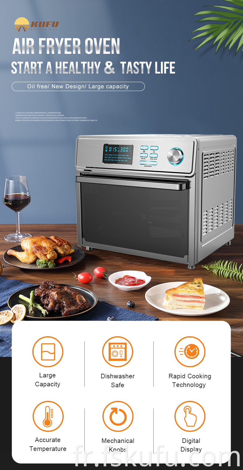 Electric Toaster Air Fryer Oven